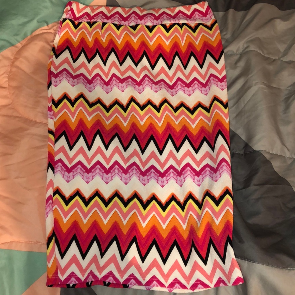 Women’s bright pencil skirt